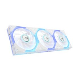 ASUS ROG Eurux GR120 ARGB Fan White Triple Pack, Ventilateur, 12 cm, Blanc