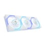 ASUS ROG Eurux GR120 ARGB Fan White Triple Pack, Ventilateur, 12 cm, Blanc