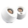 Creative Labs Pebble, 2.0 canaux, Avec fil, 4,4 W, 100 - 17000 Hz, Blanc