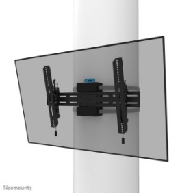 Neomounts WL35S-910BL16 Support de pilier pour écran 40-75" - inclinable - verrouillable - diam. 25-100 cm, 300 x 100 mm, 600 x 400 mm, 0 - 12, 6, Acier, Noir