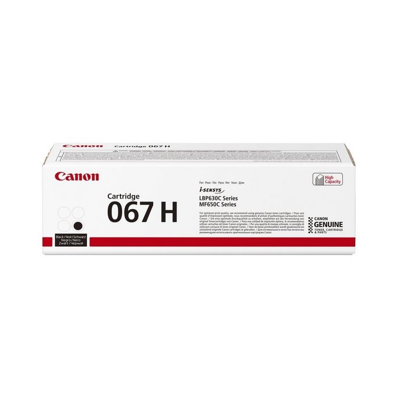 Canon 067H, 3130 pages, Noir, 1 pièce