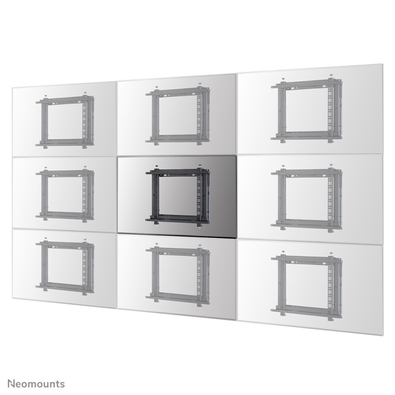 Neomounts WL95-800BL1 Support mural pour Videowall 42-70" - push-pull - max 35 kg, 35 kg, 106,7 cm 42", 177,8 cm 70", 200 x 200 mm, 600 x 400 mm, 0 - 13 mm