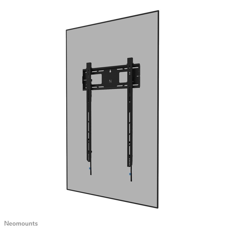 Neomounts WL30-750BL18P Support mural fixe pour écran 50-98" - verrouillable - portrait - installation rapide - TÜV, 127 cm 50", 2,49 m 98", 100 x 100 mm, 500 x 800 mm, Acier, Noir