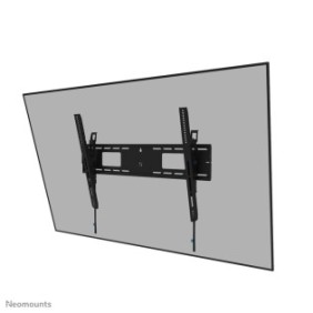 Neomounts WL35-750BL18 Support mural inclinable pour écran 55-98" - verrouillable - installation rapide - TÜV, 2,49 m 98", 100 x 100 mm, 800 x 600 mm, -15 - 15, Acier, Noir