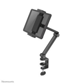 Neomounts DS15-545BL1 Support pour tablette à pince pour bureau 4.7-12.9" - universel - orientable, Noir, 32,8 cm 12.9", 11,9 cm 4.7", Acier, 0 - 270, 360
