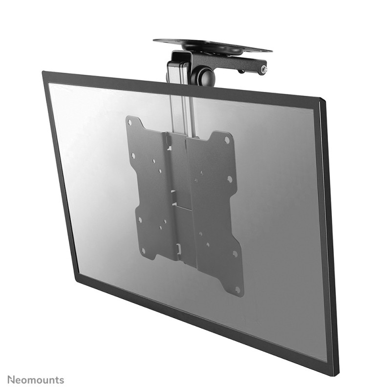 Neomounts FPMA-C020BLACK Support de plafond pour écran de 10-40" - h26.5-40 cm, 101,6 cm 40", 75 x 75 mm, 200 x 200 mm, 0 - 90, Acier, Noir