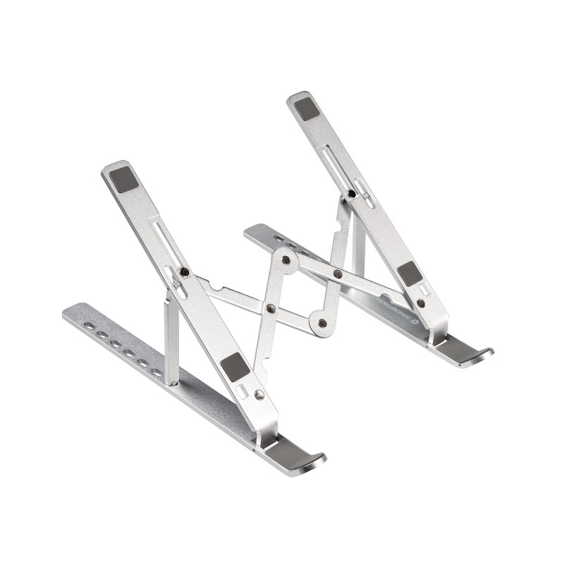Conceptronic THANA04S, Supports de Laptop, Argent, Aluminium, 39,6 cm 15.6", 20 kg, 255 mm