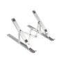 Conceptronic THANA04S, Supports de Laptop, Argent, Aluminium, 39,6 cm 15.6", 20 kg, 255 mm