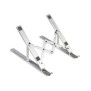 Conceptronic THANA04S, Supports de Laptop, Argent, Aluminium, 39,6 cm 15.6", 20 kg, 255 mm