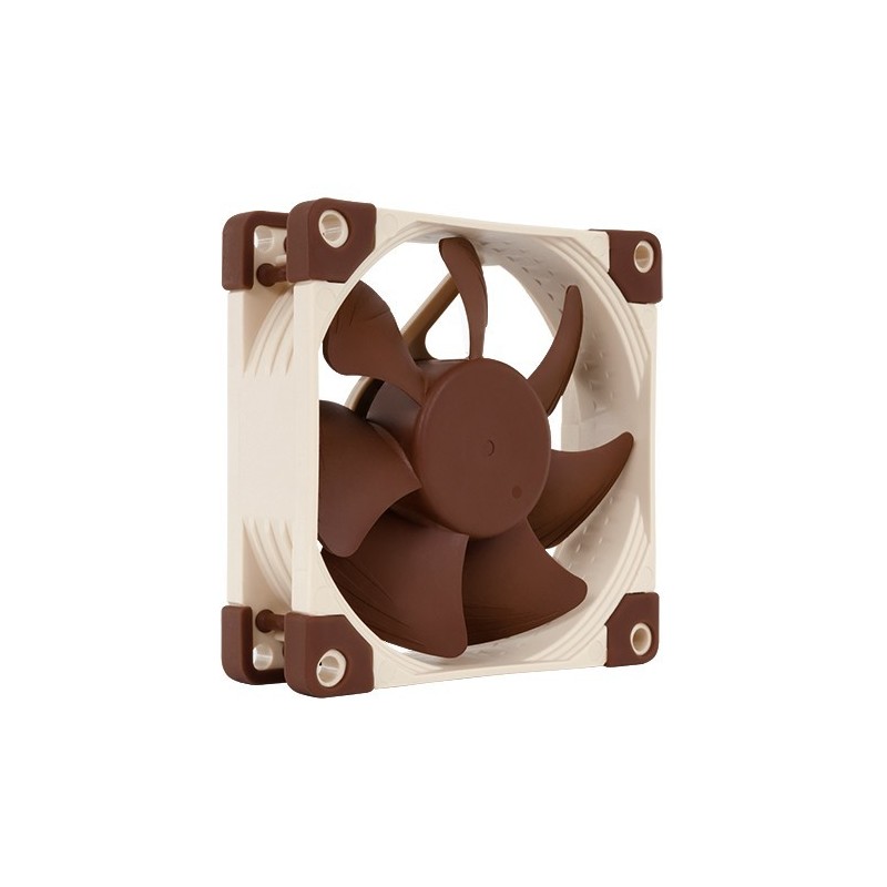 Noctua NF-A8 FLX, Ventilateur, 8 cm, 2000 trmin, 50,4 m³h, Beige, Marron