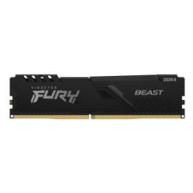 Kingston FURY Beast 8Go 3600MTs DDR4 CL17 DIMM Black, 8 Go, 1 x 8 Go, DDR4, 288-pin DIMM