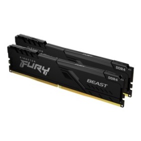 Kingston FURY Beast 16Go 3200MTs DDR4 CL16 DIMM Kit de 2 Black, 16 Go, 2 x 8 Go, DDR4, 288-pin DIMM