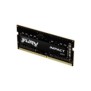 Kingston FURY 8GB 3200MTs DDR4 CL20 SODIMM Impact, 8 Go, 1 x 8 Go, DDR4, 260-pin SO-DIMM, Noir