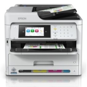 Epson WorkForce Pro WF-C5890DWF Printer, Jet d'encre, Impression couleur, 4800 x 1200 DPI, A4, Impression directe, Noir, Gris