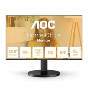 AOC 24B3HA2, 60,5 cm 23.8", 1920 x 1080 pixels, Full HD, LED, 4 ms, Noir