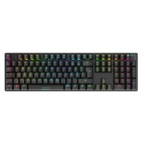 Sharkoon SKILLER SGK36W, Taille réelle 100 %, Sans fil, RF sans fil, Clavier mécanique, QWERTZ, LED RGB