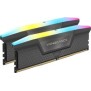 Corsair Vengeance RGB CMH32GX5M2B6400Z32, 32 Go, 2 x 16 Go, DDR5, 6400 MHz, 288-pin DIMM, Noir