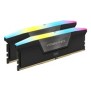 Corsair Vengeance RGB CMH64GX5M2D6000C40, 64 Go, 2 x 32 Go, DDR5, 288-pin DIMM, Noir