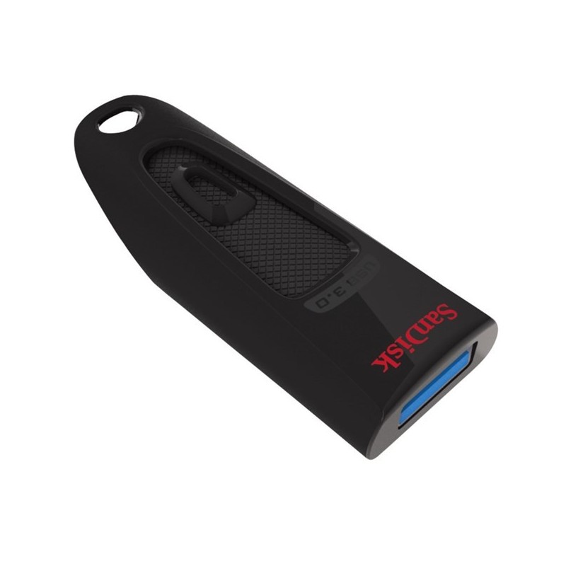 SanDisk 124109, 128 Go, USB Type-A, 3.2 Gen 1 3.1 Gen 1, 100 Mos, Slide, Noir