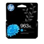 HP 963XL Cartouche d'encre cyan authentique, grande capacité, Rendement élevé , Cyan, Encre à pigments, 22,77 ml, 1 pièce, Paquet unique