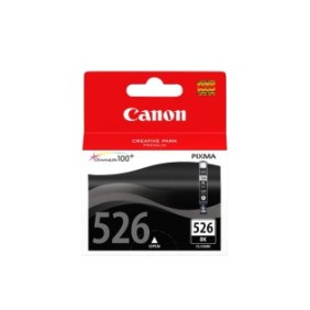 Canon Cartouche d'encre noire CLI-526BK, Noir, Encre à pigments, 1 pièce