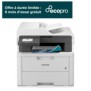 Brother DCP-L3560CDW, LED, Impression couleur, 600 x 2400 DPI, A4, Impression directe, Noir, Blanc