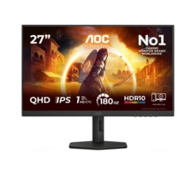 AOC G4 Q27G4XF, 68,6 cm 27", 2560 x 1440 pixels, Quad HD, LED, 1 ms, Noir, Gris