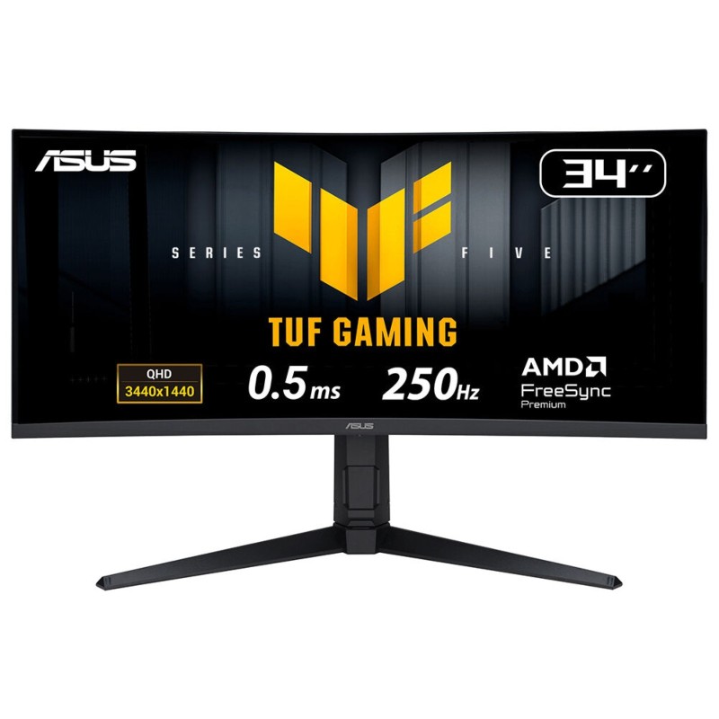 ASUS TUF Gaming VG34WQML5A, 86,4 cm 34", 3440 x 1440 pixels, UltraWide Quad HD, LED, 1 ms, Noir