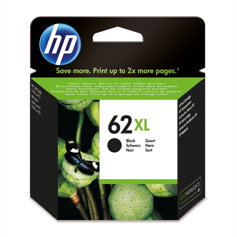 HP Cartridge 62Xl Black 62 XL - Original - Ink Cartridge