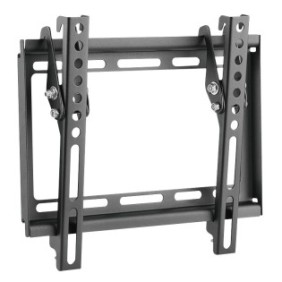 LogiLink BP0035, 58,4 cm 23", 106,7 cm 42", 50 x 50 mm, 200 x 200 mm, -8 - 0, Noir, Acier inoxydable