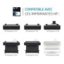 HP Cartouche d'encre DesignJet 712, jaune, 29 ml, Imprimantes HP DesignJet T210, T230, T250, T630, T650, A jet d'encre thermique, Jaune, Singapour, Malaisie, 114 mm, 25 mm