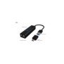 ICY BOX IB-HUB1419-LAN, USB 3.2 Gen 1 3.1 Gen 1 Type-A, 10,100,1000 Mbits, IEEE 802.1Q, IEEE 802.1p, IEEE 802.3, IEEE 802.3az, IEEE 802.3u, IEEE 802.3x, Noir, RJ-45, USB 3.2 Gen 1 3.1 Gen 1 Type-A, Aluminium