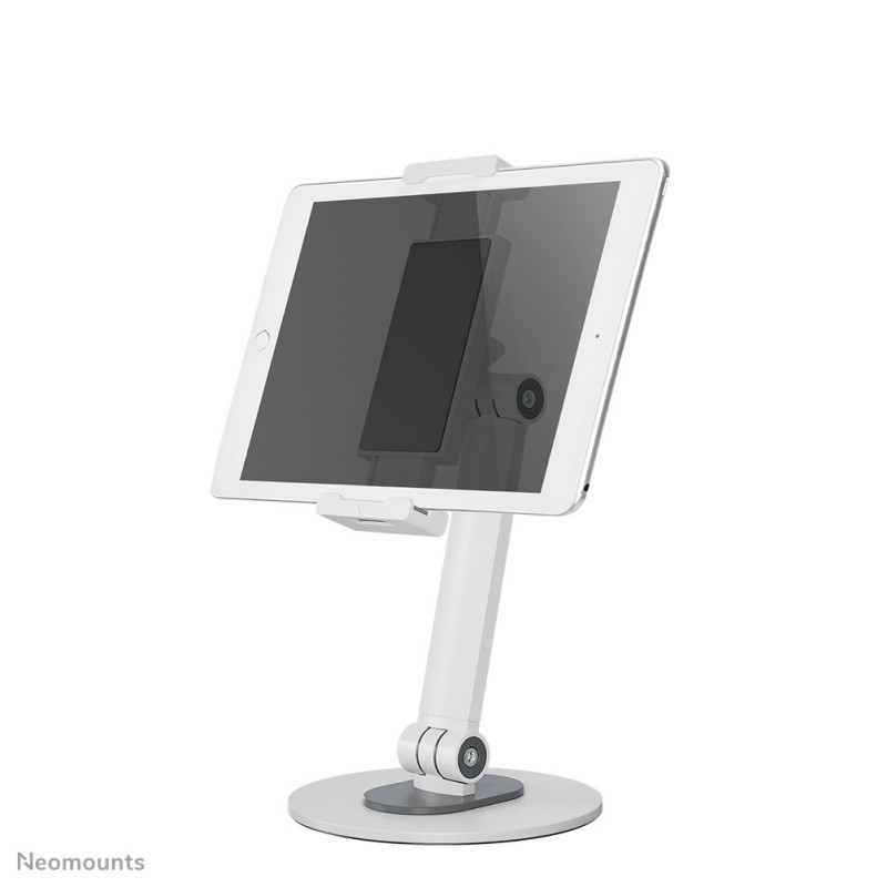 Neomounts DS15-540WH1 Support pour tablette 4.7-12.9" - universel, Blanc, 32,8 cm 12.9", 11,9 cm 4.7", Acier, 0 - 270, 360