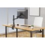Neomounts DS60-425BL1 Support d'écran à fixer 17-27" - économie d'espace, Collier de serrage passe-fil, 8 kg, 43,2 cm 17", 68,6 cm 27", 100 x 100 mm, Noir