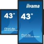 Iiyama TF4339AS-B1AG, 108 cm 42.5", 3840 x 2160 pixels, 4K Ultra HD, LED, 8 ms, Noir