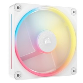 Corsair iCUE LINK LX120-R RGB, Ventilateur, 12 cm, 2400 trmin, Blanc