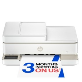 HP Envy 6530 Sans fil All-in-One Couleur Imprimante, Impression photo Copieur, Scanner, A jet d'encre thermique, Impression couleur, 4800 x 1200 DPI, Copie couleur, A4, Blanc