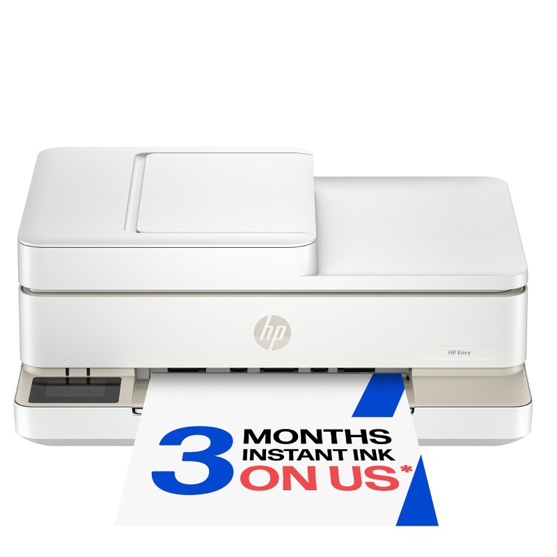HP Envy 6530 Sans fil All-in-One Couleur Imprimante, Impression photo Copieur, Scanner, A jet d'encre thermique, Impression couleur, 4800 x 1200 DPI, Copie couleur, A4, Blanc