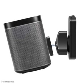 Neomounts NM-WS130BLACK Support mural pour enceintes Sonos Play1 et Play3 - orientable, Plafond, Mur, Plastique, 10 kg, Noir, Mur, 0 - 60