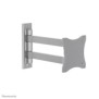 Neomounts FPMA-W820 Support d'écran mural 10-27" - orientable, 75 x 75 mm, 100 x 100 mm, 0 - 90, 0 - 180, Aluminium, Argent