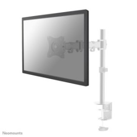 Neomounts NM-D135WHITE Support d'écran à fixer 10-30", Collier de serrage passe-fil, 8 kg, 25,4 cm 10", 76,2 cm 30", 100 x 100 mm, Blanc