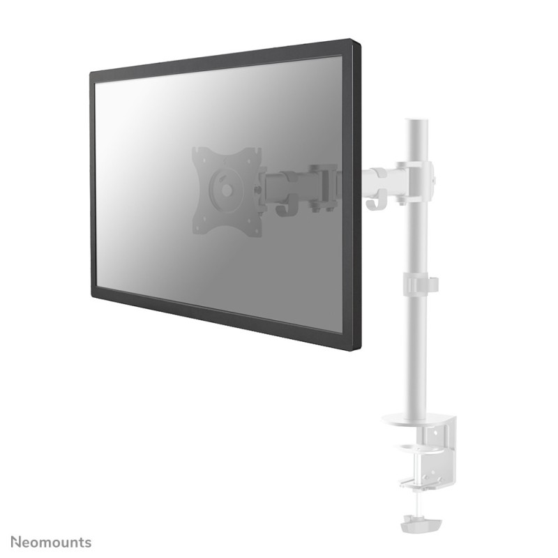Neomounts NM-D135WHITE Support d'écran à fixer 10-30", Collier de serrage passe-fil, 8 kg, 25,4 cm 10", 76,2 cm 30", 100 x 100 mm, Blanc