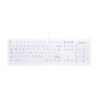Cherry Contour Design Active Key AK-C8100, Taille réelle 100 %, Sans fil, RF sans fil, Commutateur de touche « ciseaux », Blanc
