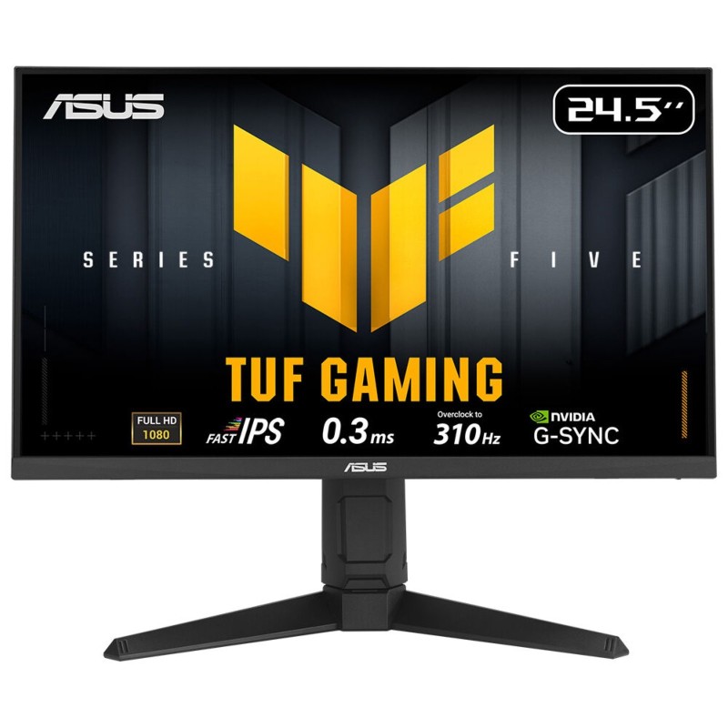 ASUS TUF Gaming VG259QMRL5A, 62,2 cm 24.5", 1920 x 1080 pixels, Full HD, LCD, 1 ms, Noir