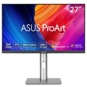 ASUS ProArt PA278CGRV, 68,6 cm 27", 2560 x 1440 pixels, Wide Quad HD, LCD, 5 ms, Argent