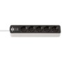 Brennenstuhl 1153250020, 1,5 m, Intérieure, Noir, 5 sortie CA, 290 mm, Noir