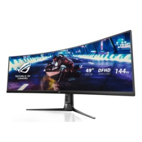 ASUS ROG Strix XG49VQ, 124,5 cm 49", 3840 x 1080 pixels, Full HD Ultra large, LED, 4 ms, Noir