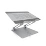 ICY BOX IB-NH300, Supports de Laptop, Argent, Aluminium, Silicone, 43,2 cm 17", 3 kg, 15 cm