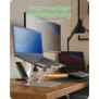 ICY BOX IB-NH300, Supports de Laptop, Argent, Aluminium, Silicone, 43,2 cm 17", 3 kg, 15 cm
