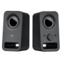 Logitech Haut-parleurs stéréo Z150 Son stéréo clair, 2.0 canaux, Avec fil, 3 W, Noir